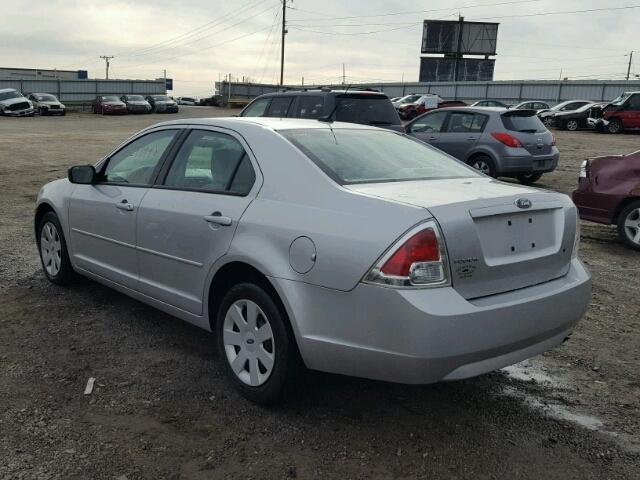 3FAHP06Z39R115232 - 2009 FORD FUSION S GRAY photo 3