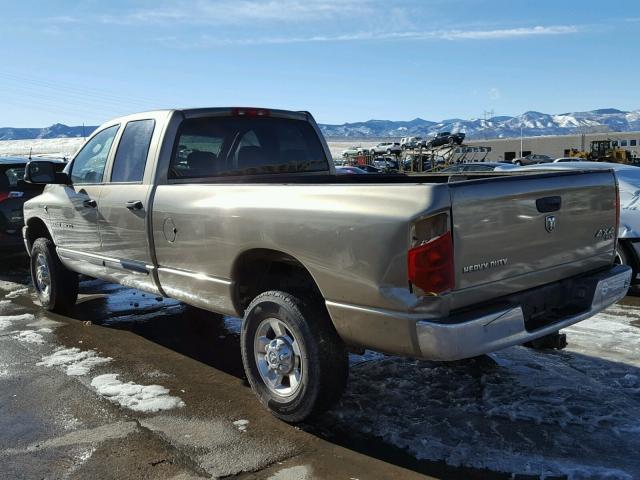 1D7KS28C56J120317 - 2006 DODGE RAM 2500 S Qızıl foto 3