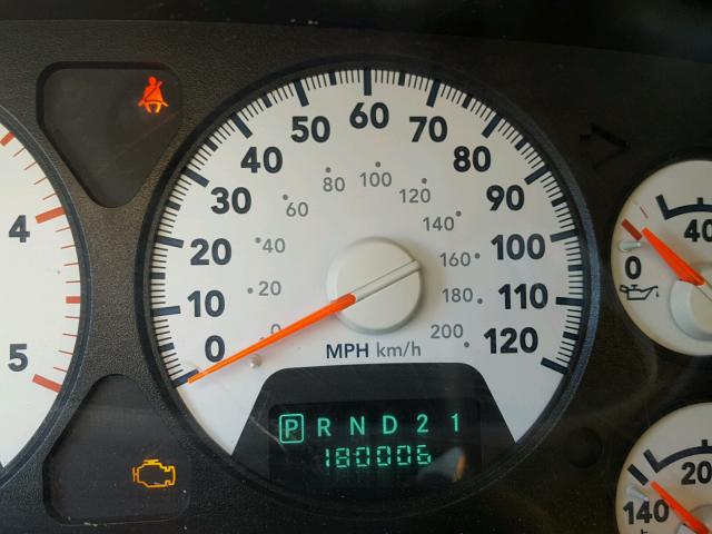 1D7KS28C56J120317 - 2006 DODGE RAM 2500 S Qızıl foto 8