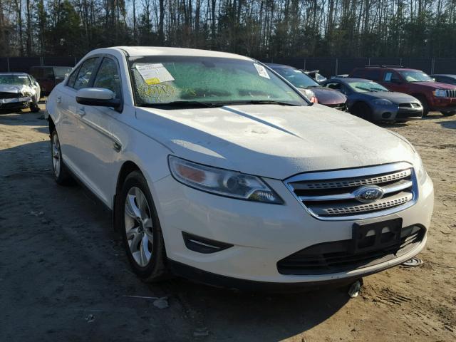 1FAHP2EW3AG127718 - 2010 FORD TAURUS SEL WHITE photo 1