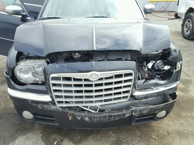 2C3KA63H57H786589 - 2007 CHRYSLER 300C BLACK photo 7