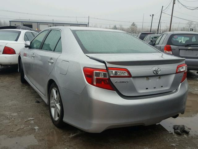 4T1BF1FK6DU287067 - 2013 TOYOTA CAMRY L SILVER photo 3