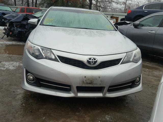 4T1BF1FK6DU287067 - 2013 TOYOTA CAMRY L SILVER photo 9