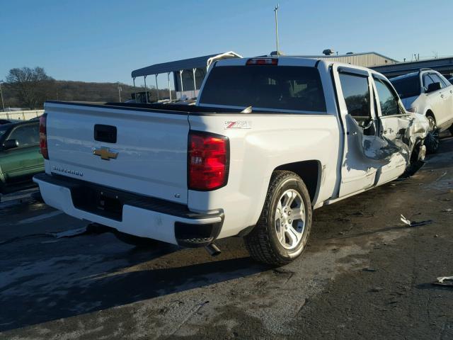 3GCUKREC0HG187704 - 2017 CHEVROLET SILVERADO WHITE photo 4