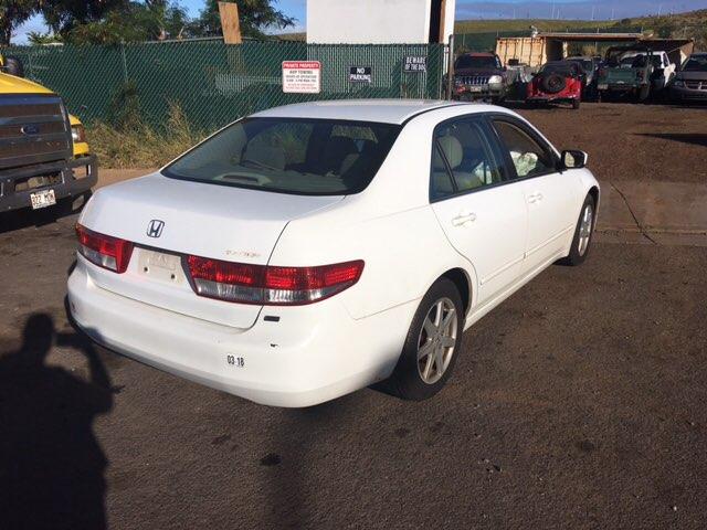 1HGCM66593A049513 - 2003 HONDA ACCORD EX WHITE photo 4