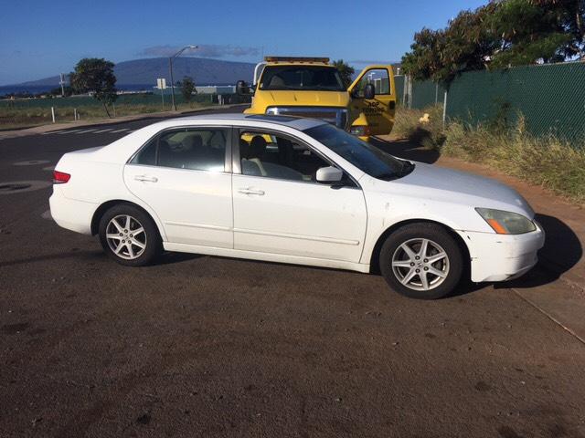 1HGCM66593A049513 - 2003 HONDA ACCORD EX WHITE photo 9