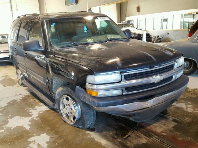 1GNEK13T54J227977 - 2004 CHEVROLET TAHOE K150 BLACK photo 1