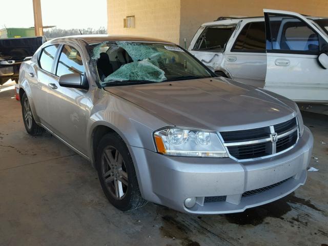 1B3CC5FB9AN167618 - 2010 DODGE AVENGER R/ SILVER photo 1