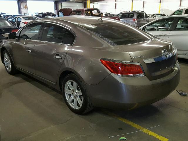 1G4GC5GG8AF174334 - 2010 BUICK LACROSSE C GRAY photo 3