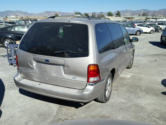 2FMZA52422BA59050 - 2002 FORD WINDSTAR S TAN photo 4