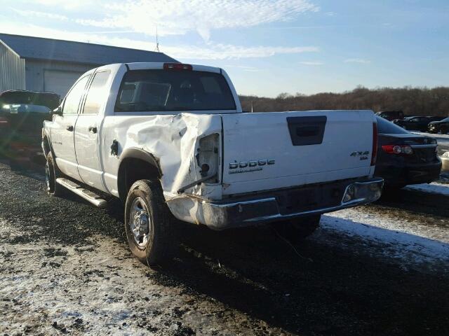 3D7KU28D83G722726 - 2003 DODGE RAM 2500 S Ağ foto 3