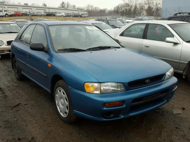 JF1GF4350VH822582 - 1997 SUBARU IMPREZA L BLUE photo 1