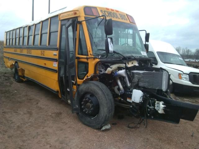 4UZABRDT9GCGX3786 - 2016 FREIGHTLINER CHASSIS B2 YELLOW photo 1