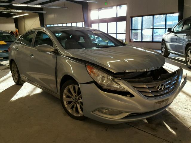 5NPEC4ABXCH333592 - 2012 HYUNDAI SONATA SE SILVER photo 1