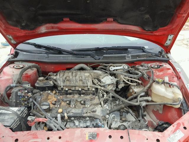 2G1WG5E38D1120055 - 2013 CHEVROLET IMPALA LT RED photo 7