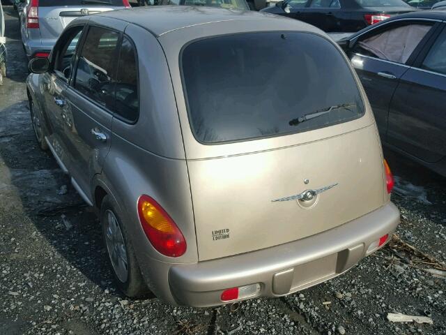 3C8FY68B93T598512 - 2003 CHRYSLER PT CRUISER TAN photo 3