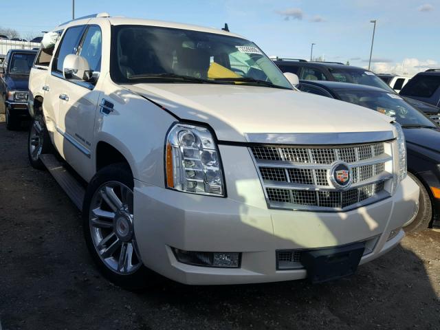 1GYS4KEF8ER163837 - 2014 CADILLAC ESCALADE E WHITE photo 1