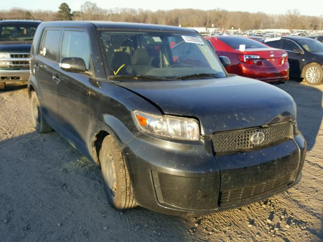 JTLKE50E391072728 - 2009 TOYOTA SCION XB BLACK photo 1