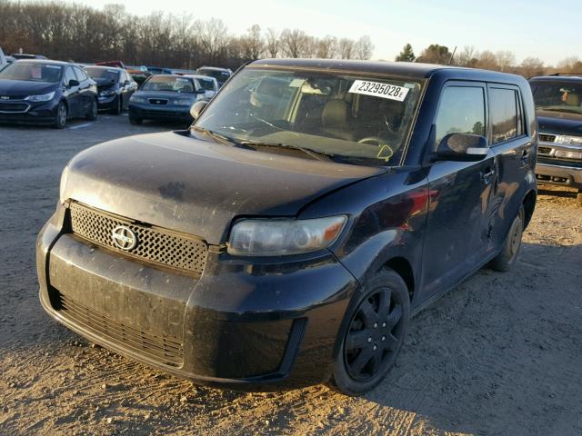 JTLKE50E391072728 - 2009 TOYOTA SCION XB BLACK photo 2