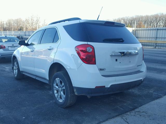 2CNALDEW5A6397063 - 2010 CHEVROLET EQUINOX LT WHITE photo 3