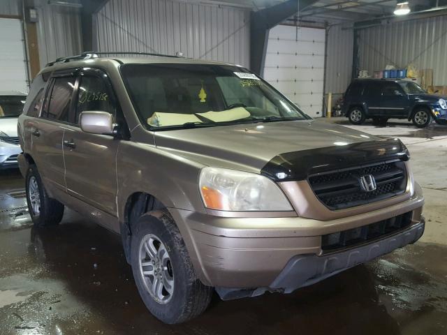 2HKYF18694H554694 - 2004 HONDA PILOT EXL GOLD photo 1