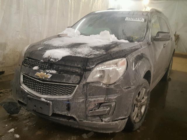 2GNFLFEK5F6107275 - 2015 CHEVROLET EQUINOX LT BLACK photo 2