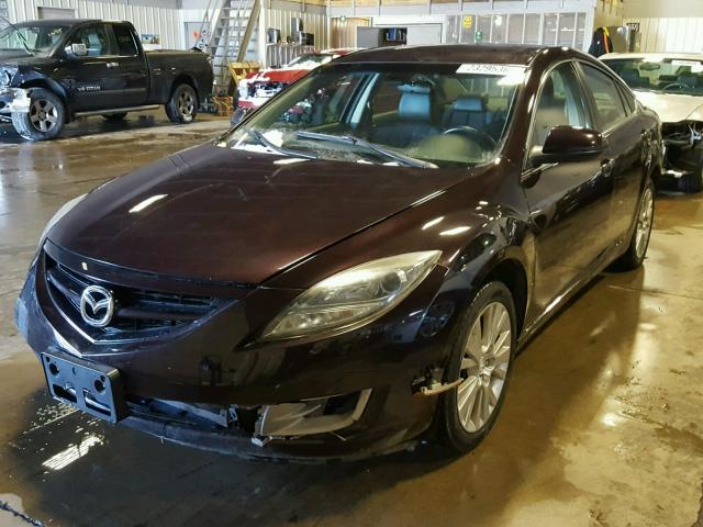 1YVHP82H895M45953 - 2009 MAZDA 6 I PURPLE photo 2