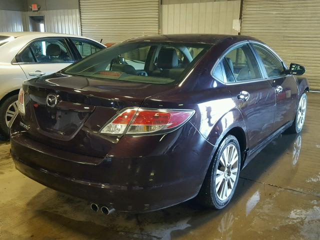 1YVHP82H895M45953 - 2009 MAZDA 6 I PURPLE photo 4