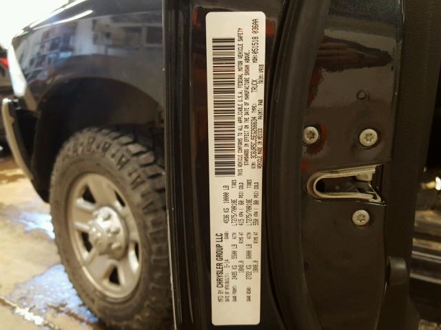 3C6UR5CJ5EG266634 - 2014 RAM 2500 ST BLUE photo 10