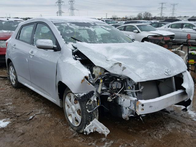 2T1KU40E19C001421 - 2009 TOYOTA COROLLA MA SILVER photo 1