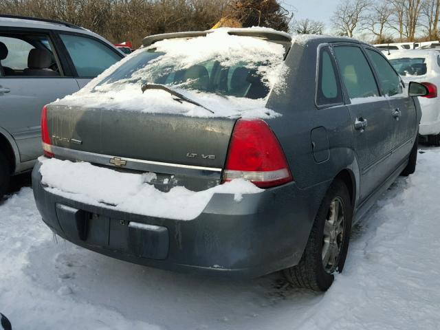 1G1ZT61856F243310 - 2006 CHEVROLET MALIBU MAX BLACK photo 4