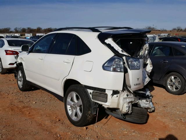 2T2HA31U35C071057 - 2005 LEXUS RX 330 WHITE photo 3