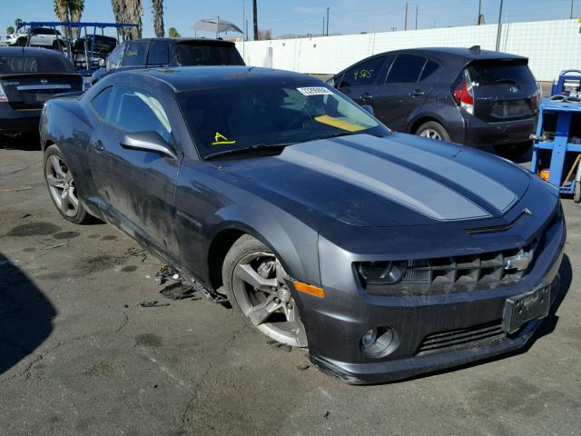 2G1FK1EJ2A9199063 - 2010 CHEVROLET CAMARO SS Grafito foto 1