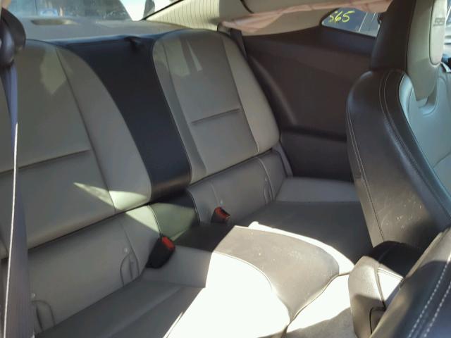 2G1FK1EJ2A9199063 - 2010 CHEVROLET CAMARO SS Grafito foto 6