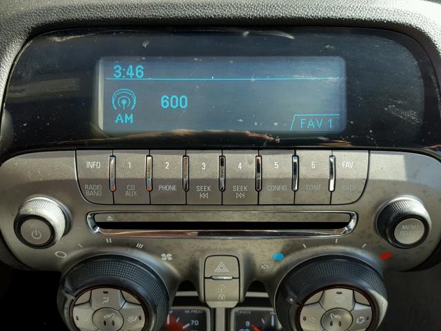 2G1FK1EJ2A9199063 - 2010 CHEVROLET CAMARO SS Grafito foto 9