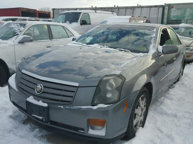 1G6DM56T050190817 - 2005 CADILLAC CTS GRAY photo 2