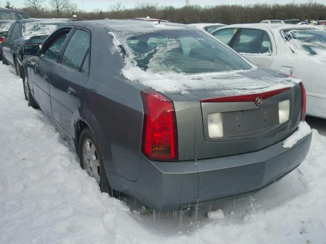 1G6DM56T050190817 - 2005 CADILLAC CTS GRAY photo 3