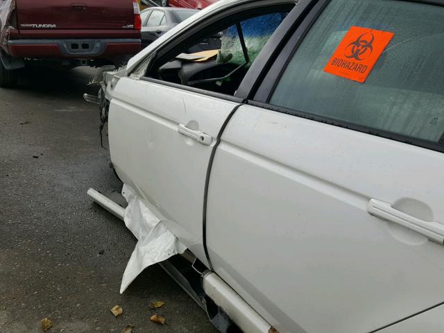 19UUA66297A028511 - 2007 ACURA TL WHITE photo 9