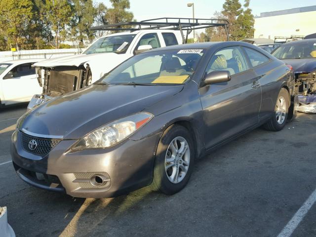 4T1CA30P87U131071 - 2007 TOYOTA CAMRY SOLA CHARCOAL photo 2