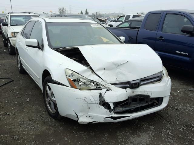 1HGCM56824A057023 - 2004 HONDA ACCORD EX WHITE photo 1