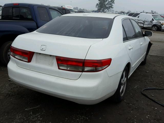 1HGCM56824A057023 - 2004 HONDA ACCORD EX WHITE photo 4