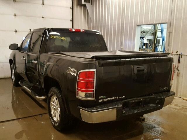 3GTP2VE36BG225417 - 2011 GMC SIERRA K15 BLACK photo 3