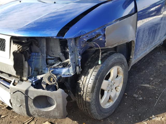 5J6YH28514L031943 - 2004 HONDA ELEMENT EX BLUE photo 9