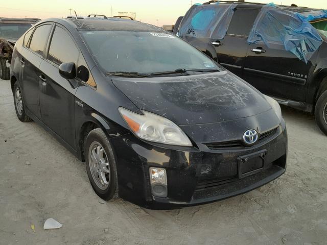 JTDKN3DU8A5209192 - 2010 TOYOTA PRIUS BLACK photo 1