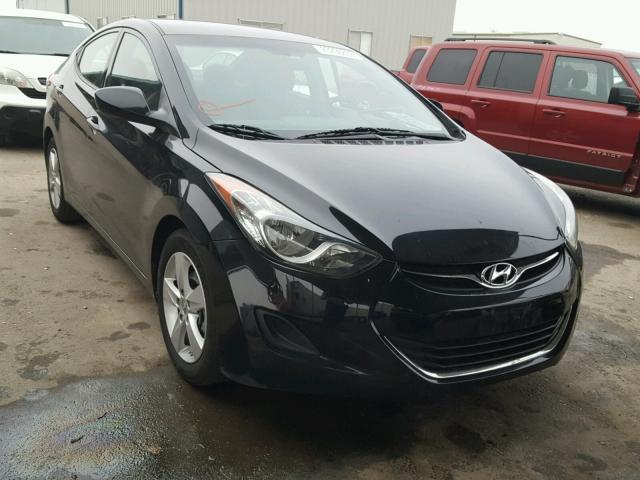 5NPDH4AE7DH292332 - 2013 HYUNDAI ELANTRA GL BLACK photo 1