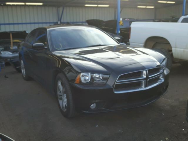 2C3CDXJG7DH539016 - 2013 DODGE CHARGER SX BLACK photo 1