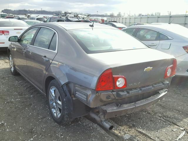 1G1ZC5EB8AF115149 - 2010 CHEVROLET MALIBU 1LT BROWN photo 3