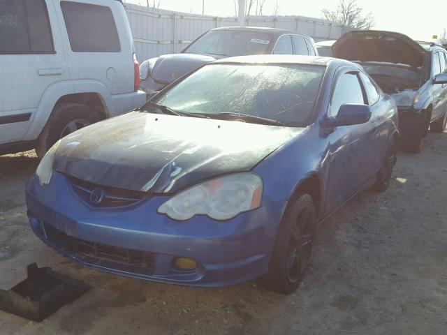 JH4DC54895S011658 - 2005 ACURA RSX BLUE photo 2