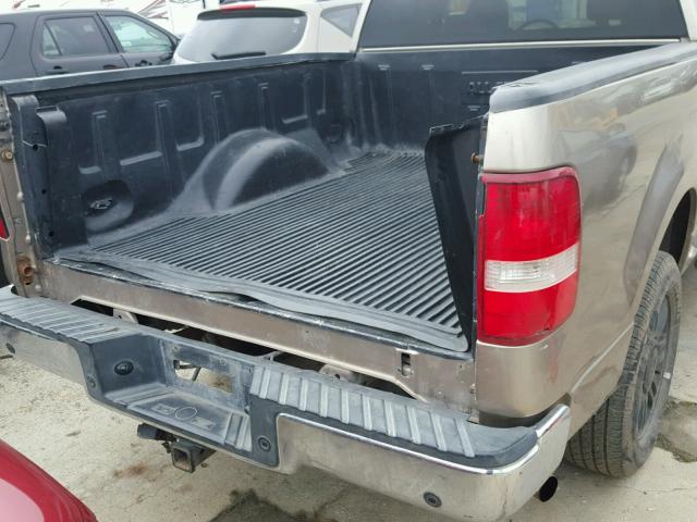 1FTPX12594FA33784 - 2004 FORD F150 TAN photo 9