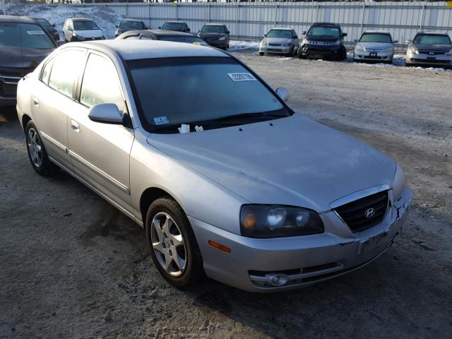 KMHDN46D45U975617 - 2005 HYUNDAI ELANTRA GL GRAY photo 1